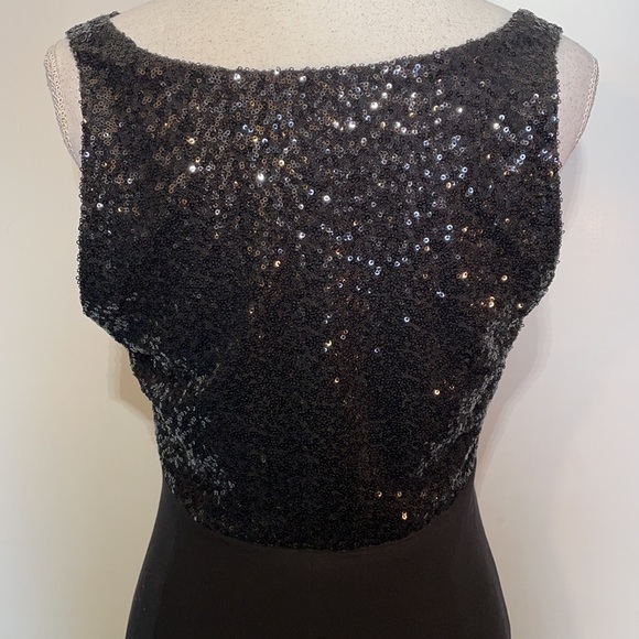 Lauren Ralph Lauren Cafe Society Black Evening Dress - Picture 4 of 9